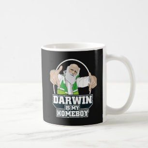 Darwin ist mein Homeboy (farbenreich) Kaffeetasse