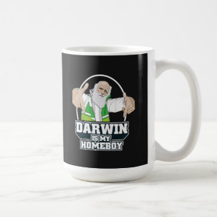 Darwin ist mein Homeboy (farbenreich) Kaffeetasse
