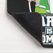 Darwin ist mein Homeboy (farbenreich) Mousepad (Ecke)