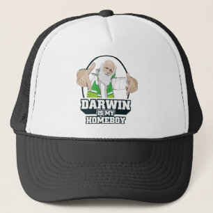 Darwin ist mein Homeboy (farbenreich) Truckerkappe