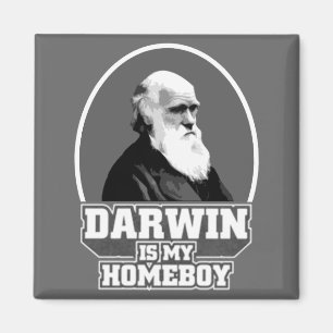 Darwin ist mein Homeboy Magnet