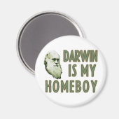 Darwin ist mein Homeboy Magnet (Vorderseite/Rückseite)