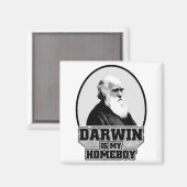 Darwin ist mein Homeboy Magnet (Vorderseite/Rückseite)