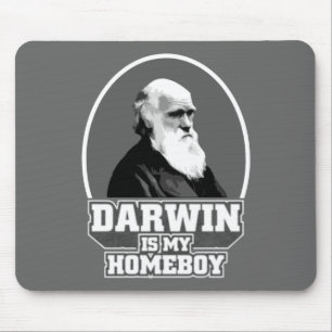 Darwin ist mein Homeboy Mousepad