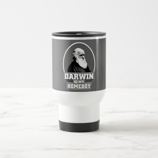 Darwin ist mein Homeboy Reisebecher (Mittel)