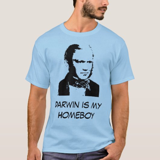 Darwin ist mein Homeboy T-Shirt (Vorderseite)