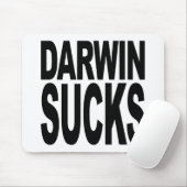 Darwin ist zum Kotzen Mousepad (Mit Mouse)