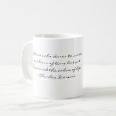 Darwin Kaffeetasse (Vorderseite Links)