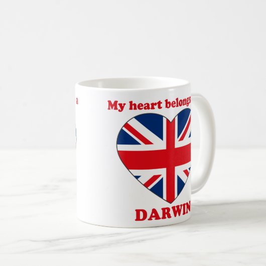 Darwin Kaffeetasse (VorderseiteRechts)