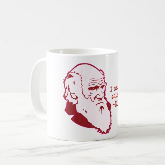 Darwin Kaffeetasse (Vorderseite Links)