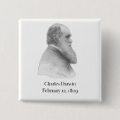 Darwin-Knopf Button (Vorderseite)