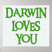 Darwin Lieben You Poster (Vorne)