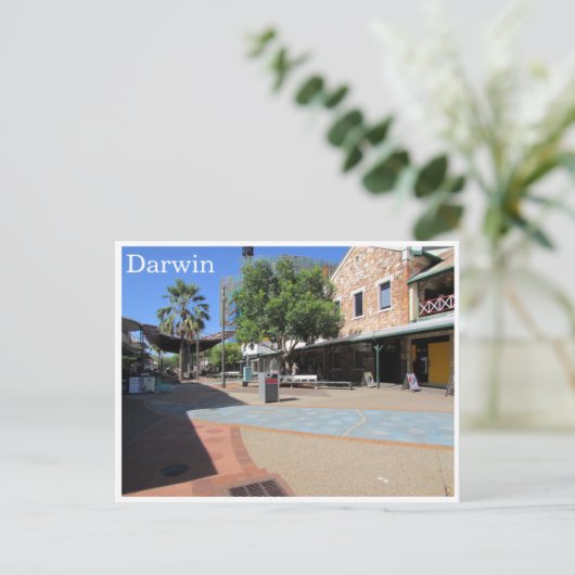 Darwin Mall Postkarte (Stehend Vorderseite)