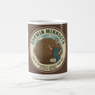 Darwin, Minnesota Twine Ball Souvenir-Kaffeetasse Kaffeetasse