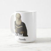 Darwin “My Bad!” Tasse - Evolutionärer Humor  (Vorderseite Links)