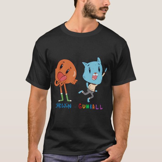 Darwin -n- Gumball T-Shirt (Vorderseite)