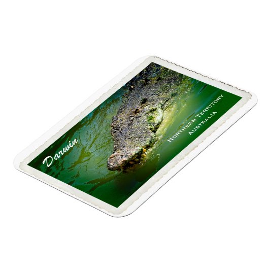 Darwin Northern Territory - Crocodile Magnet (Linke Seite)