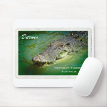 Darwin Northern Territory - Crocodile Mouse Pad