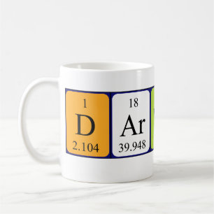 Darwin Periodenname Tasse