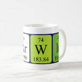 Darwin Periodenname Tasse (VorderseiteRechts)