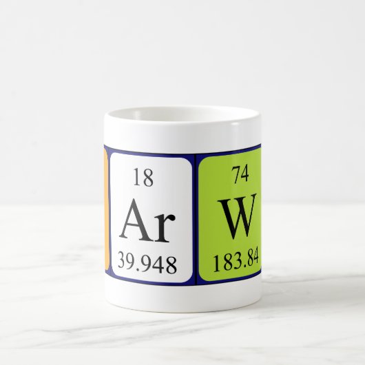 Darwin Periodenname Tasse (Mittel)