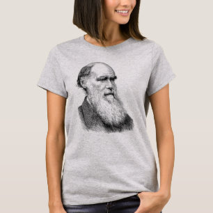 Darwin Portrait Evolution / Charles Darwin T-Shirt