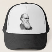Darwin Portrait Evolution / Charles Darwin Truckerkappe (Vorderseite)