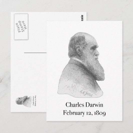 Darwin Postcard Postkarte (Vorne/Hinten)