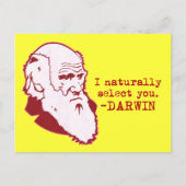 Darwin Postkarte (Vorderseite)