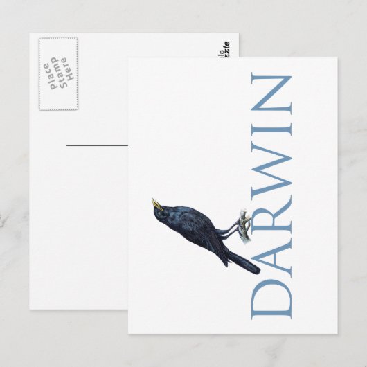 Darwin Postkarte (Vorne/Hinten)