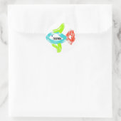 Darwin Runder Aufkleber (Tasche)