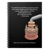 Darwin’s Konzession and the Bacterial Flagellum Notizblock (Vorderseite)