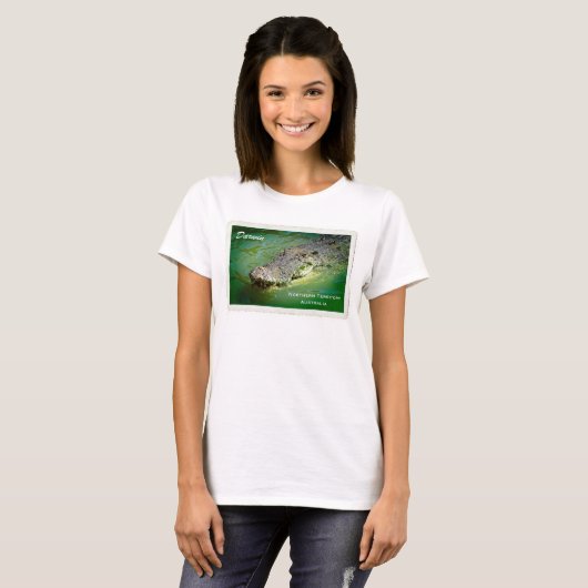Darwin Saltwater Crocodile T - Shirt (Vorne ganz)