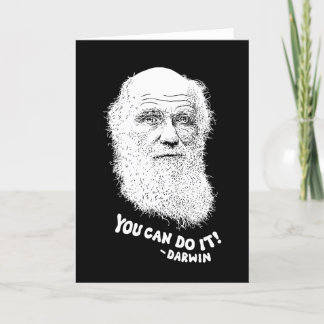 Darwin - Sie können es tun Dankeskarte