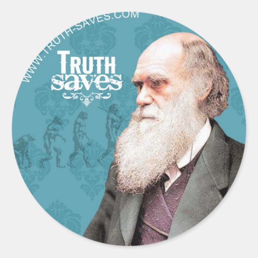 Darwin Sticker (Vorderseite)