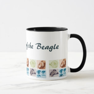 Darwin, The Voyage, of the Beagle. Mug Tasse