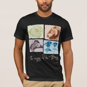 Darwin, The Voyage, of the Beagle T-Shirt