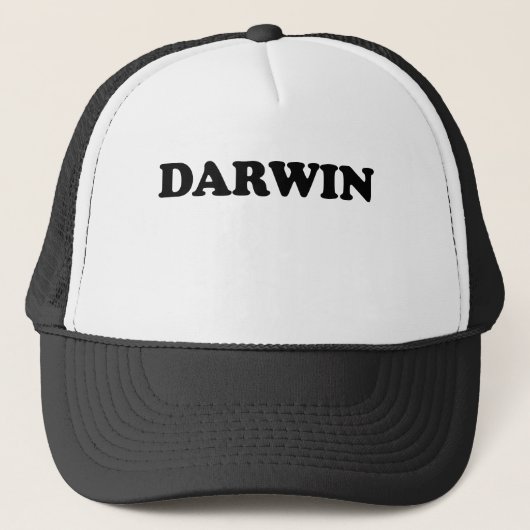 Darwin Truckerkappe (Vorderseite)