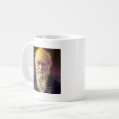 Darwin "Value of Life" Weisheitszitat Geschenke &  Kaffeetasse (Vorderseite Links)