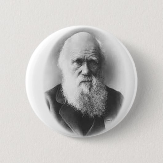 Darwin-Vignetten-Knopf Button (Vorderseite)