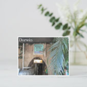 Darwin w2 Öltunnel Postkarte (Stehend Vorderseite)