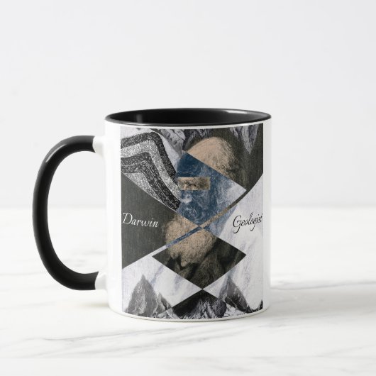 Darwin war eine Geologe-Tasse Tasse (Links)