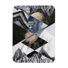 Darwin war Geologe Flexible Foto Magnet