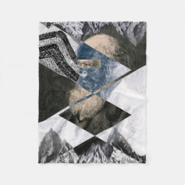 Darwin war Geologe Small Fleece Blanket