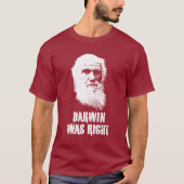 DARWIN WAR RECHT T-Shirt (Vorderseite)