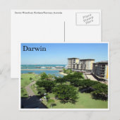 Darwin Wasserfront Park Postkarte (Vorne/Hinten)