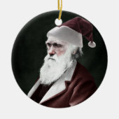 Darwin Weihnachtsmann Keramik Ornament (Vorne)