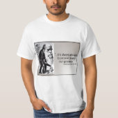 Darwin-Zitat ~ Ignoranz T-Shirt (Vorderseite)