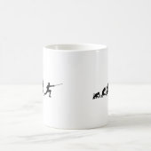 Darwinfechten Kaffeetasse (Mittel)