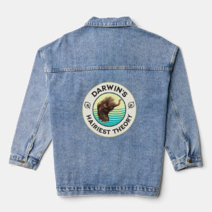 Darwins haarigste Theorie Süßes Wollmammut Jeansjacke